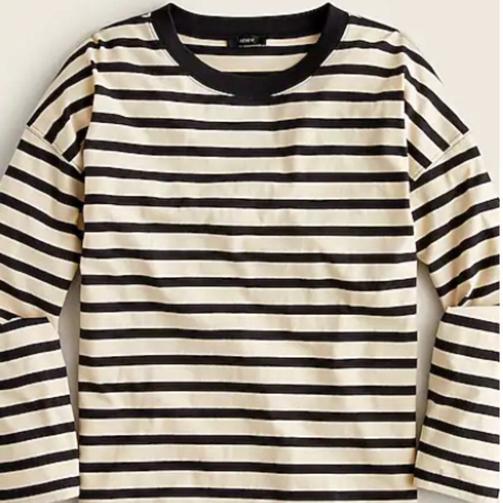 J. Crew Essential wide-sleeve T-shirt